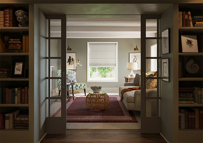 Tarbert, Greige - Twist&Fit Roman Blind - Image 8